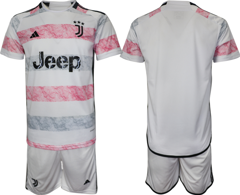 Men 2023-2024 Juventus FC away soccer jersey->detroit lions->NFL Jersey